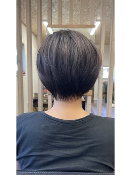 ランチ(ranch) グレージュ×ラフショート