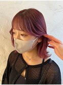 秋のレッドバイオレットカラー