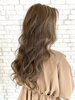 ニューヨークニューヨーク テラッソ姫路店(NYNY) ハイライトベージュロンググレージュレイヤーカット透明感