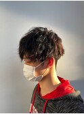 【中武優】マッシュショート*ツイストスパイラル/マッシュパーマ
