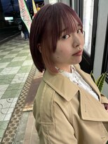 ヘアーテラス エム(hair terrace M) イヤリングピンク