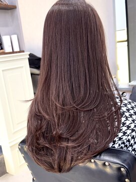 ザシー おおたかの森(The C) ふんわりレイヤー/ピンクベージュカラー