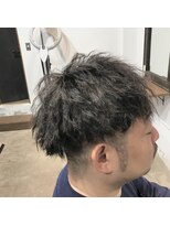 リップス ヘアー(Lips hair)&nbsp;メンズのツイストパーマスタイル♪