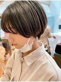 ショートボブ/ミニボブ/マッシュ/切りっぱなし/柏駅