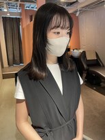 コフィー バイ メルト 吉祥寺(cofy by melt)&nbsp;【松本咲花】顔まわりウルフレイヤーカット/アッシュグレージュ