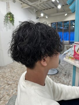 ソラ(SORA) メンズ大人気♪波巻きパーマ♪《波巻きパーマ》