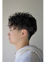 シティ(city)&nbsp;スパイラルパーマ＿メンズパーマ＿アップバング