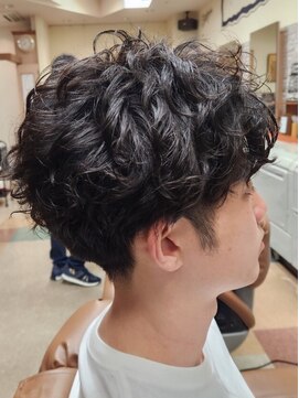 アポロカットステージ 相模大野店 アップバング/ツーブロックマッシュ<理容室>[メンズ/相模大野]