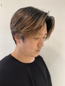 アッシュ 千歳烏山店(Ash) ガイルヘア 韓国 サイドパート ハンサムショート 千歳烏山