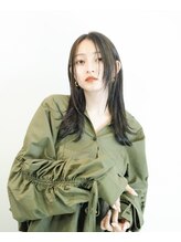 アンブル リュクス 池袋(amble luxe) レイヤーカット/シアーグレージュ/ナチュラルヘア
