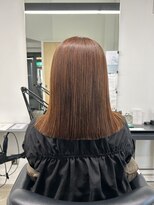 イレス 札幌円山店(IRESU)&nbsp;切りっぱなしボブ/エアリーロング/美髪/ピンクブラウン/ショート