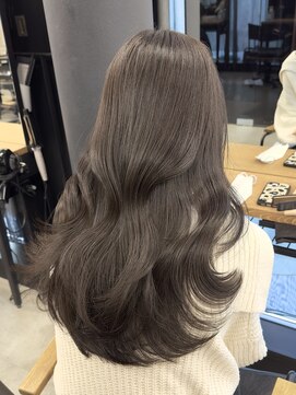 アリュウル 表参道(ALLURE) くすみベージュ×レイヤーカット◯KAKO