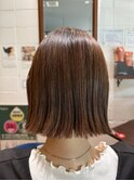 髪質改善トリートメントプレミアム+切りっぱなしボブ