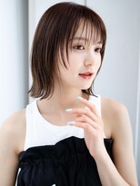 レノラ 本町(LENORA)&nbsp;レイヤーカットレイヤーロングヌーディベージュアースカラー