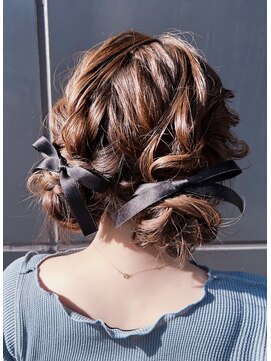 プルクラ ロッポンギ(Pulchra ROPPONGI) 編み込みツインテール