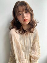 ホーム(HOME) 【HOME下北沢】ふんわりミディ ラテベージュ