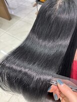 アッシュ 下北沢店(Ash) 艶髪縮毛矯正×ブルーブラック