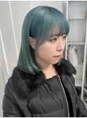 10代/20代/小顔ヘア/グレージュカラー/シルキーベージュ／モード