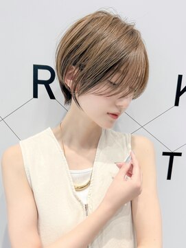 ハルキミナト ジャパン ヨコハマ(HARUKI MINATO japan YOKOHAMA) キッズカット/縮毛矯正/学割U24/ブルーカラー/くすみベージュ