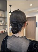 タイトなシニオンアレンジ＊担当yuki
