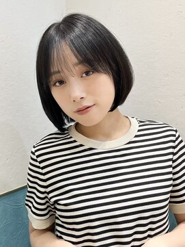 ロンド レイ 立川(Lond Ray) ミニウルフレイヤーカット顔周り前髪韓国ショートボブ/立川