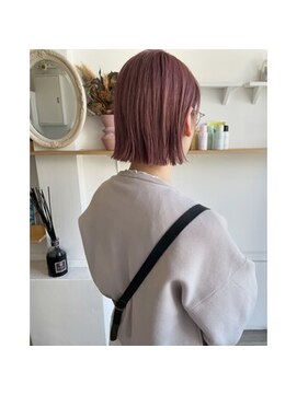 ゴッソホリエ(gosso horie) ピンクカラー◎ミニボブ