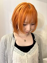 ニーム(nimes)&nbsp;ボブレイヤー×オレンジカラー