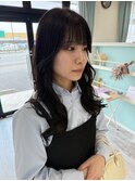韓国ヘア/レイヤースタイル/レイヤーカット/グレージュ/20代人気