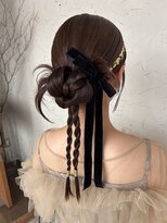 チャルム (Charom) 大人可愛い♪カチモリシニヨン