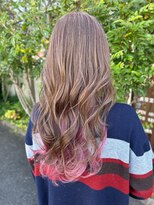 セットアップ 倉敷美和店(SET-UP) インナーカラー/ピンクパープルオリーブグレー