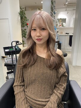 White gradation color♪