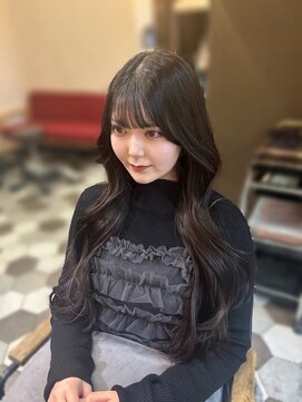 ザシェノンウメダ(THA CHAINON UMEDA) 心斎橋/着物ヘア/大人ガーリー/ダークアッシュ/似合わせカット