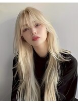 ミシェリー(misherry)&nbsp;#抜きっぱなしブロンド#バタフライレイヤーカット#ブリーチ