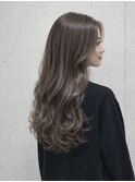 大人女性オススメ透明感抜群グレージュカラー