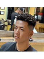 エルエー 近江八幡店(L.A)&nbsp;店長【椛島】宮城リョータオールバックパーマ