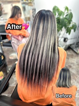 ラブスタシー 横浜店(Lovestasy) 地毛を再現！自然なバレイヤージュ