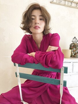 salon de MiLK 札幌大通店【サロン ド ミルク】 ランダムウェーブボブ！