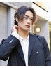 【人気No.2】カット+ケアカラー+マイクロバブルスパ+眉カット