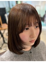 ルナバイルヴェール(LUNA by LeVert)&nbsp;ナチュラルブラウン×大人ワンホンボブ★