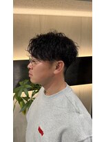 エスケイブ(S/CAVE)&nbsp;ナチュラル無造作な大人パーマ。