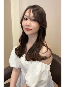 エリス ナンバ(Eliss Namba) くびれレイヤー×チョコレートグレージュ☆