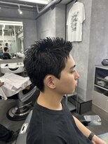 クロムトウキョウ ザ バーバー ネオン 新宿店(CHROM TOKYO the Barber ne/on) スパイキーショート