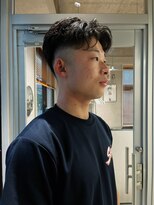 ヴァンシィー(VANCY) MEN’S/テーパーフェード/毛流れパーマ/仙台