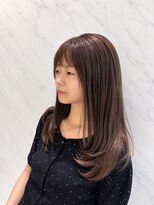 エアー 福岡(AIR)&nbsp;【AIR福岡 西】レイヤーカット/グレージュカラー/透明感カラー