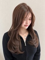 ルトワフクロマチ(Lutowa Fukuromachi)&nbsp;顔周りカット×艶ブラウンロング/袋町/本通