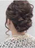 華やかパーティーヘアセット【AND天王寺店】 
