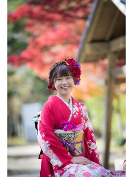 ビューティーサロンみさき キュート☆振袖スタイル