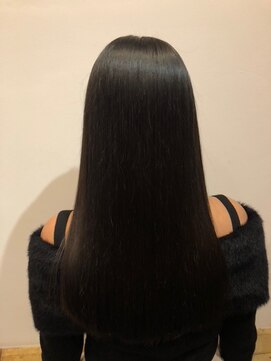 エスヘアー 名古屋 金山(es hair) 20代30代40代50代大人可愛い髪質改善艶感黒髪ストレートアッシュ