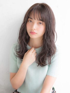 リリアン 表参道(relian) ピンクアッシュ ゆるふわロング