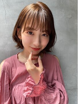 シー バイ ロンド 新宿(Sea by Lond) 【藤原三知代】耳かけショートボブ